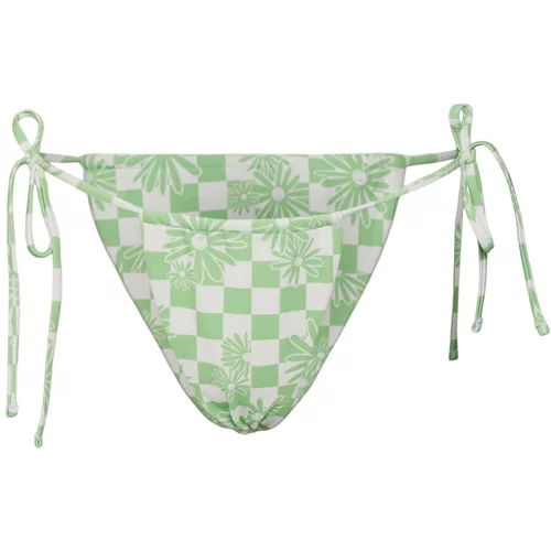 Noisy May Bikini donji dio 'ANJULI' pastelno zelena / bijela