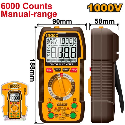 Digitalni multimer DM310002 1000V SUPER INGCO Cene