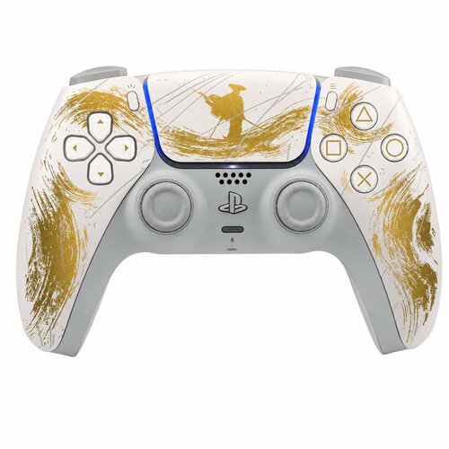  Obnovljen Playstation 5 DualSense kontroler Ghost of Yotei Gold Limited Edition (PS5) + 2 leti garancije Slike