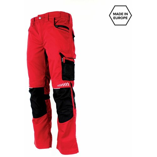 radne pantalone pacific flex crvene veličina 48 ( 8pacipc48 ) Slike