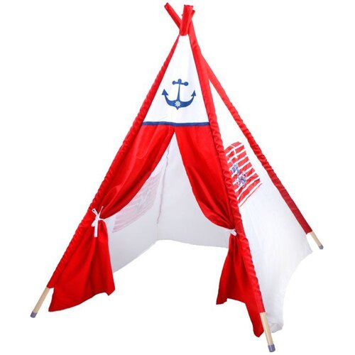 Tipi indijanski &amp;scaron;ator - crveno-bijeli sa sidrom Slike
