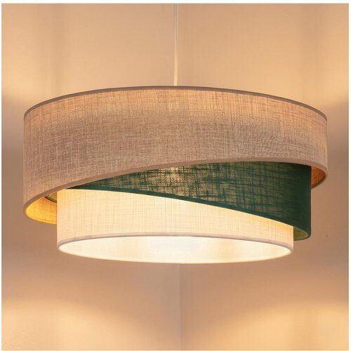 Brilagi Luster na sajli ARROW 1xE27/60W/230V prečnik 45 cm bež/zelena/bela Cene