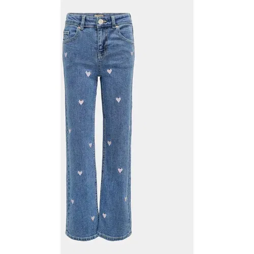 Kids_Only Jeans hlače Juicy 15315607 Modra Wide Leg
