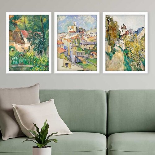 Wallity Set uramljenih slika 3BC_UN2036304, 3 Dela Cene