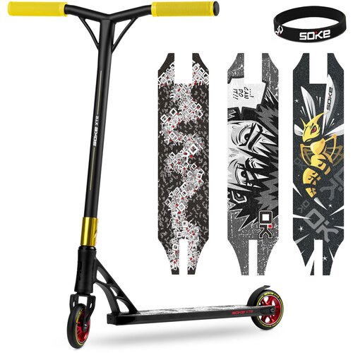 Janshop Konkurenčni skuter Soke xtr črno-rumeno, (21225893) Cene