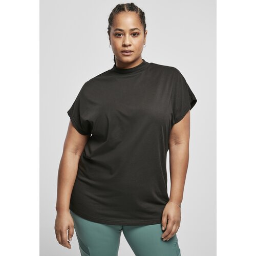 Urban Classics Women's oversized viscose T-shirt with black sleeve Cijene