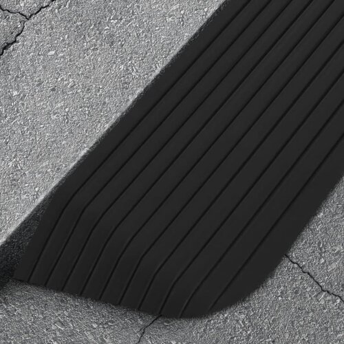 VidaXL Klančina za prag 110x32x3,8 cm guma Slike