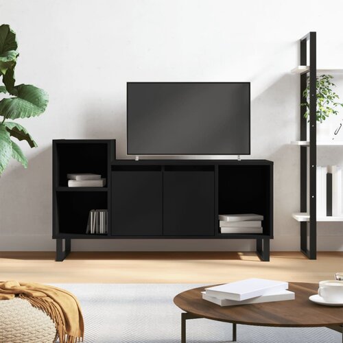 VidaXL TV ormarić crni 100 x 35 x 55 cm od konstruiranog drva Slike