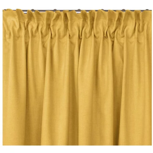Homede Temno rumena zavesa 140x245 cm Carmena - Homede