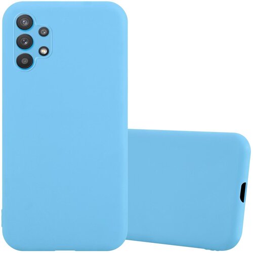 Cadorabo Ohi&scaron;je, združljiv s Samsungom v Candy Blue - Za&scaron;čitni pokrov iz fleksibilnega silikona TPU, (20573949) Cene
