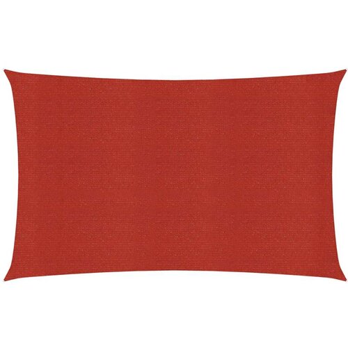  Senčno jadro 160 g/m² rdeče 3x4 m HDPE, (20965636) Cene