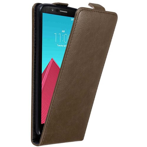 Cadorabo Ohi&scaron;je, združljivo z LG G4 / G4 PLUS v kava rjava - Za&scaron;čitni ovitek v obliki flipa z magnetnim zapiranjem, (20562085) Cene
