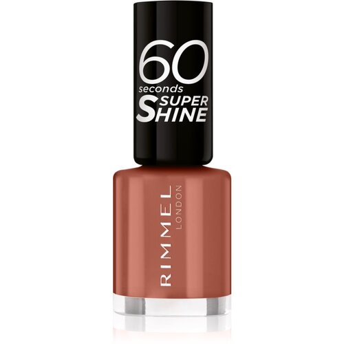 Rimmel London 60 Seconds Super Shine lak za nohte odtenek 130 Caramel Candy 8 ml Cene
