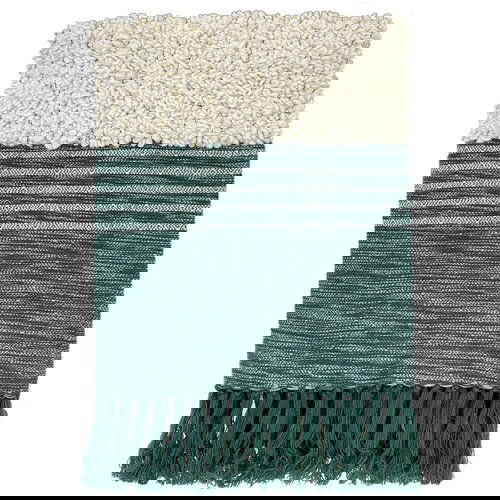 Malagoon Posteljna pregrinjala Tribal green throw Zelena Cene