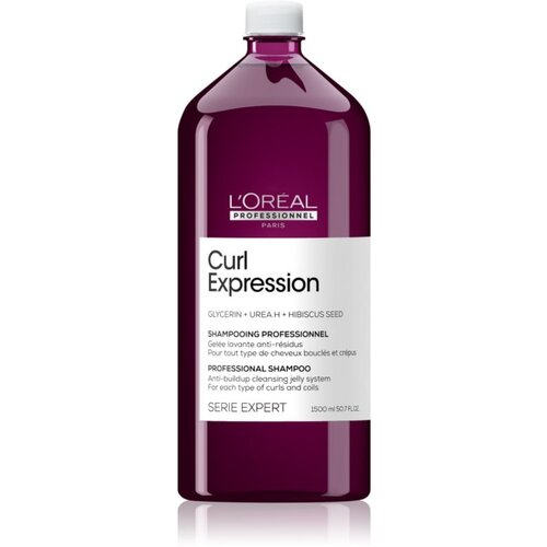 L&amp;acute;Or&amp;eacute;al Paris Curl Expression Professional Shampoo Anti-Buildup Cleansing Jelly System &amp;scaron;ampon za či&amp;scaron;ćenje za valovitu i kovrčavu kosu 1500 ml Slike