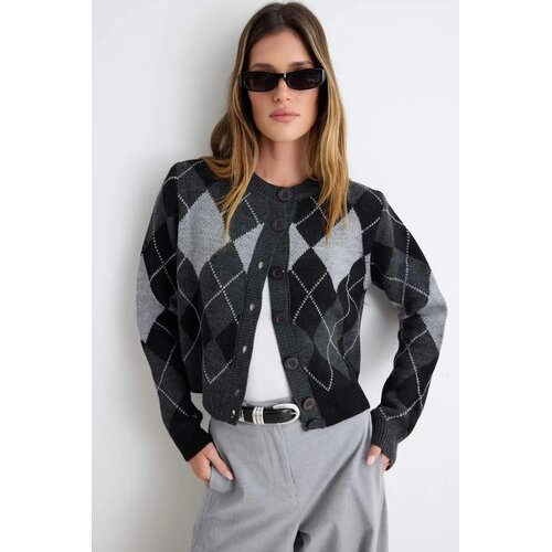 TRENDYOLMILLA Trendyol ženski duks Twoaw26Hi00234, antracit Cene
