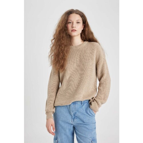 Defacto Regular Fit Crew Neck Sweater Cene