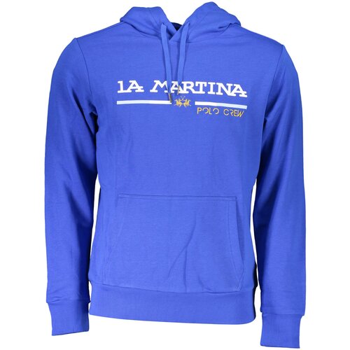 La Martina SWEATSHIRT WITHOUT ZIP MEN BLUE Slike