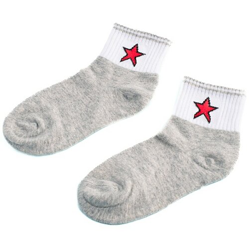 TRENDI children's socks gray with asterisk Cene