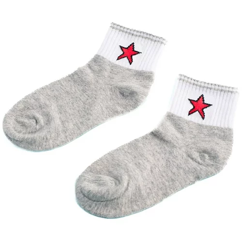 TRENDI Children's socks gray with asterisk