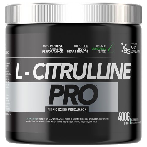 Basic Supplements l-citrulline pro 400g – pojačava izdržljivost i protok krvi Cene