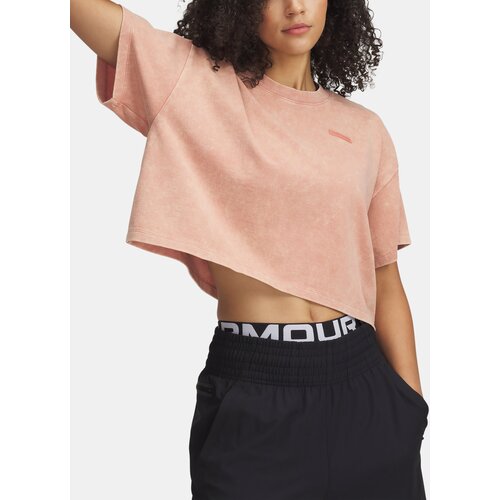 Under Armour Women's T-shirt UA HWT WASH SS - Women's Cene
