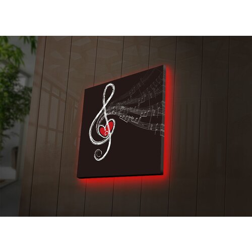 Wallity Slika sa LED osvetljenjem 2828DACT-42, 28x28 cm Cene