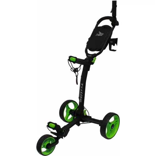 Axglo TriLite Black/Green Ručna kolica za golf