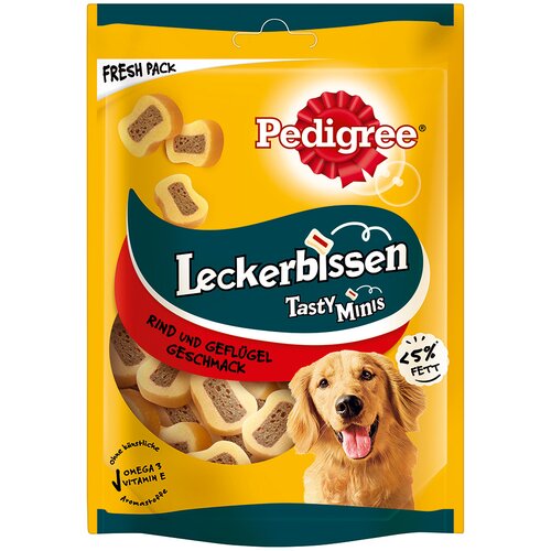 Pedigree Leckerbissen - Varčno pakiranje: govedina in perutnina 6 x 155 g Cene
