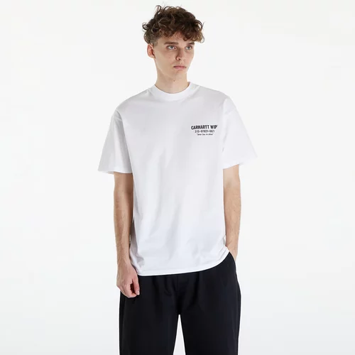 Carhartt WIP Short Sleeve Less Troubles T-Shirt UNISEX White/ Black