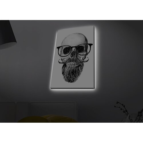 Wallity Zidna slika sa LED osvetljenjem 4570MDACT-064, 45x70 cm Cijene