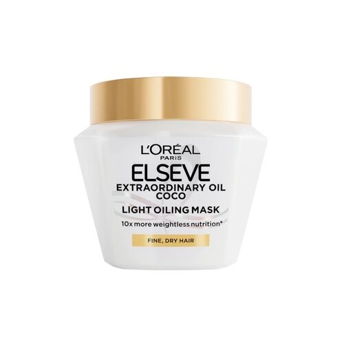 L&amp;acute;Or&amp;eacute;al Paris L&amp;#039;Or&amp;eacute;al Paris Elseve Extraordinary Oil Coconut Maska za kosu 300 ml Slike