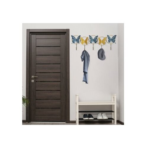 Wallxpert metalna zidna kuka multicolor ruhsar Slike