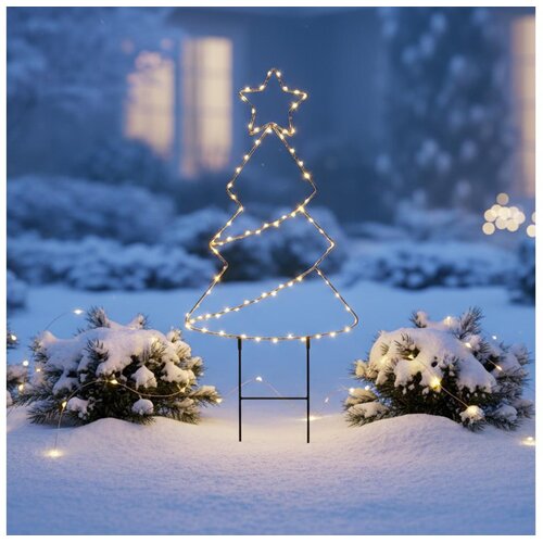  Brilagi - LED spolja&scaron;nja božićna dekoracija LED/3xAA IP44 68x29 cm bor Cene