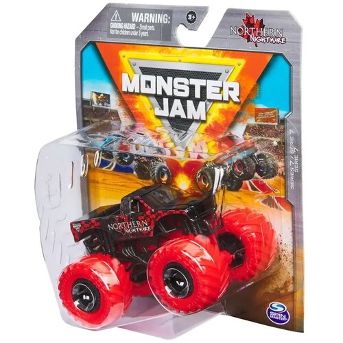 Spin Master Monster Jam: Northern Nightmare monster truck avto &amp;ndash; 1/64 &amp;ndash; Slike