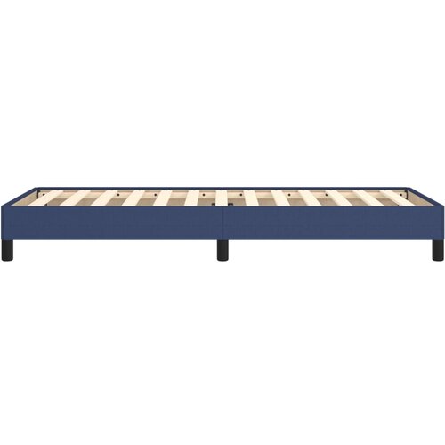  Okvir za krevet bez madraca plava 80x200cm od tkanine Slike