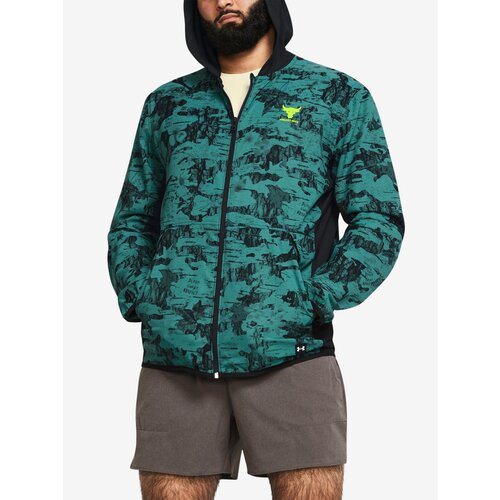 Under Armour Pjt Rck Iso Tide Hybrid Jkt-BLU Blue Men&amp;#039;s Patterned Jacket Slike