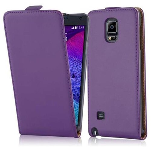 Cadorabo Ohi&scaron;je, združljivo z Samsung Galaxy NOTE 4 v lilac violetna - Za&scaron;čitni ovitek v obliki flipa iz gladkega umetnega usnja, (20559071) Cene