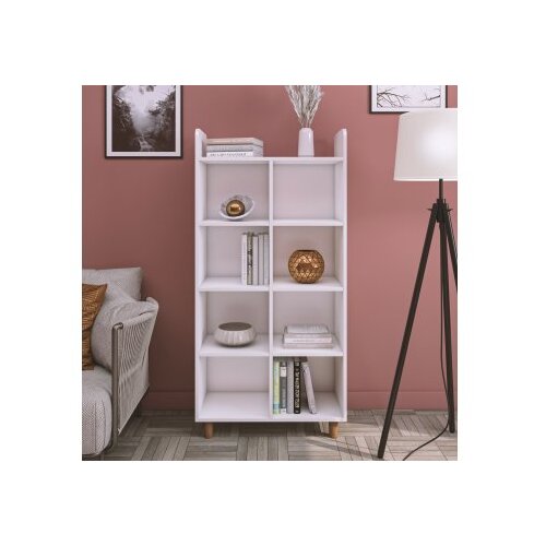 Hanah home polica za knjige saka 4 white Slike