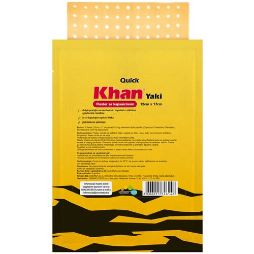 Esensa khan yaki kapsaicinom A1, sportska prehrana 40000968 Cene