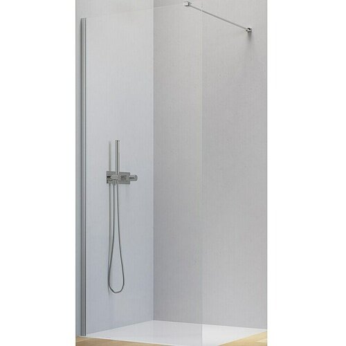 CAMARGUE Level 5 Tuš stijena (Š x V: 80 x 198 cm, Bez premaza, Srebrna) Cijene