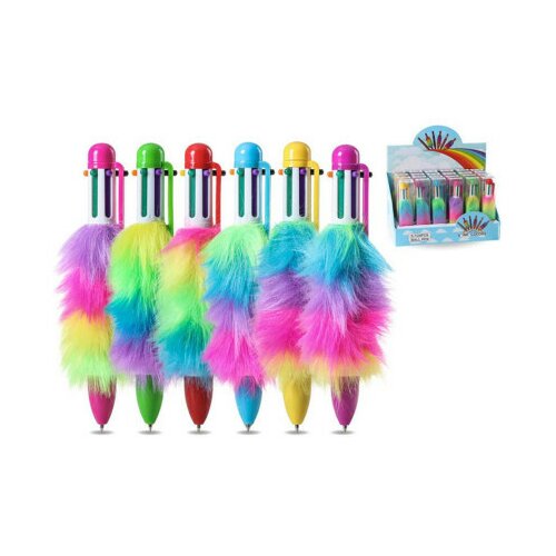 CHIC multicolor, hemijska olovka, šestobojka, pera, miks ( 411300 ) Slike