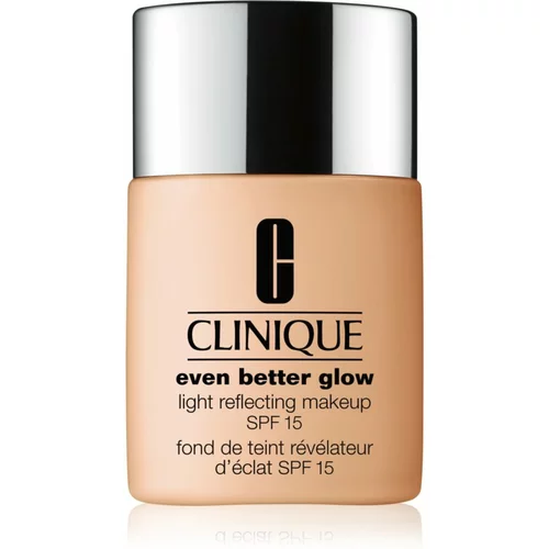 Clinique Even Better™ Glow Light Reflecting Makeup SPF 15 tekoči puder za posvetlitev kože SPF 15 odtenek WN 30 Biscuit 30 ml