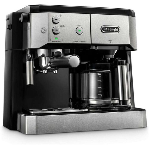 DeLonghi BCO421.1 Silber-Schwarz Kombimaschine Filter-Siebtr&amp;auml;ger Slike