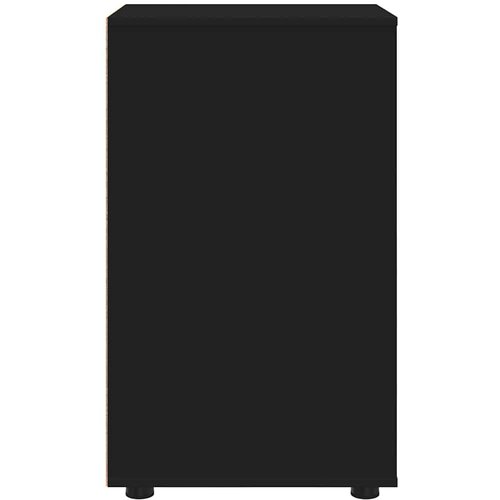 za pohranu Crna 40 x 48 x 81 cm Konstruirano drvo Slike