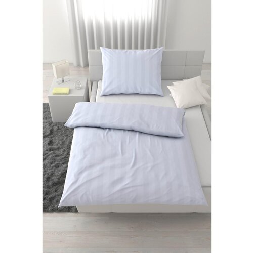 Premium Living Posteljnina Xenia Streif, Bela, 60/80, 140/200 Slike