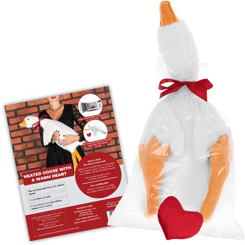  Grelna gos s toplim srcem XL - Froster - Baby shower - Božič - Krst Cene