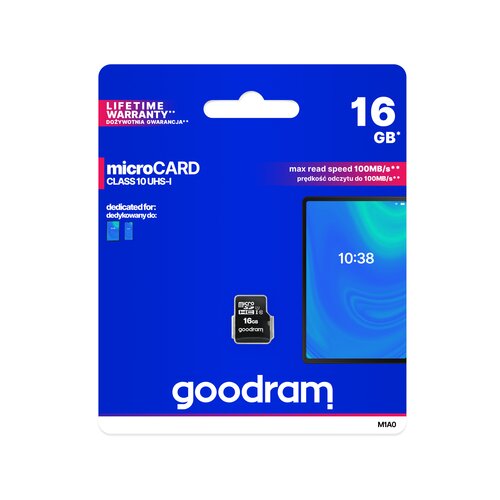 Goodram SPOMINSKA KARTICA 16GB micro SD 100MB/s Cene