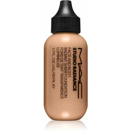 MAC Cosmetics Studio Radiance Face and Body Radiant Sheer Foundation blagi puder za lice i tijelo nijansa N4 50 ml