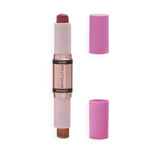 Revolution stik za senčenje obraza - Blush & Highlight Stick - Flushing Pink Cene